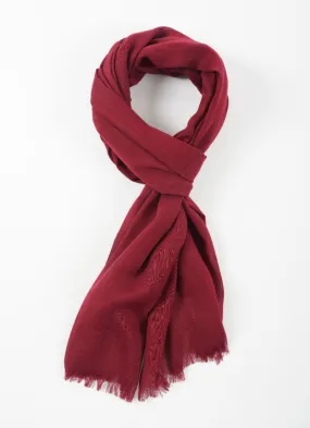 Maroon Cotton Soft scarf