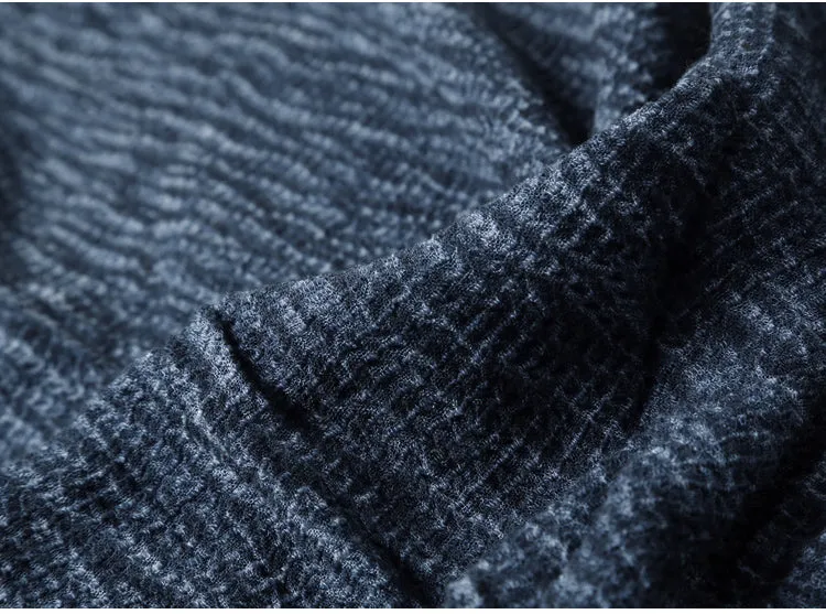Men's Autumn/Winter Retro Soft Linen Scarf