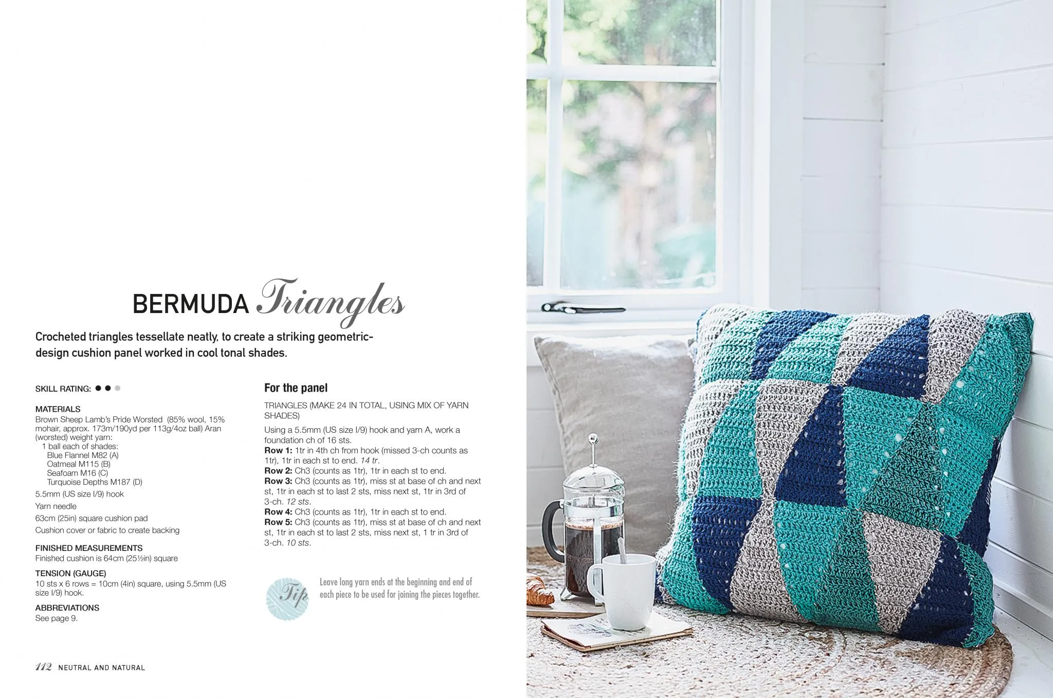 Modern Crocheted Blankets, Throws and Cushions
