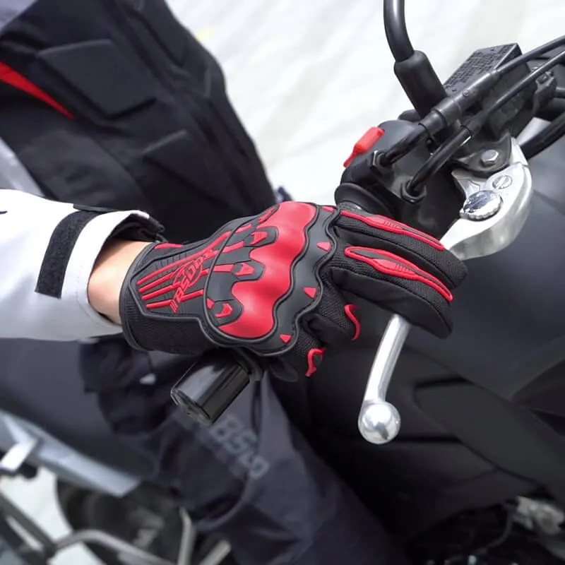 Motorcycle Riding Polyester Breathable Gloves