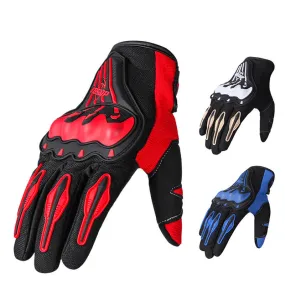 Motorcycle Riding Polyester Breathable Gloves