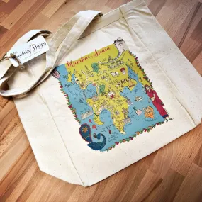 Mumbai City Map Tote