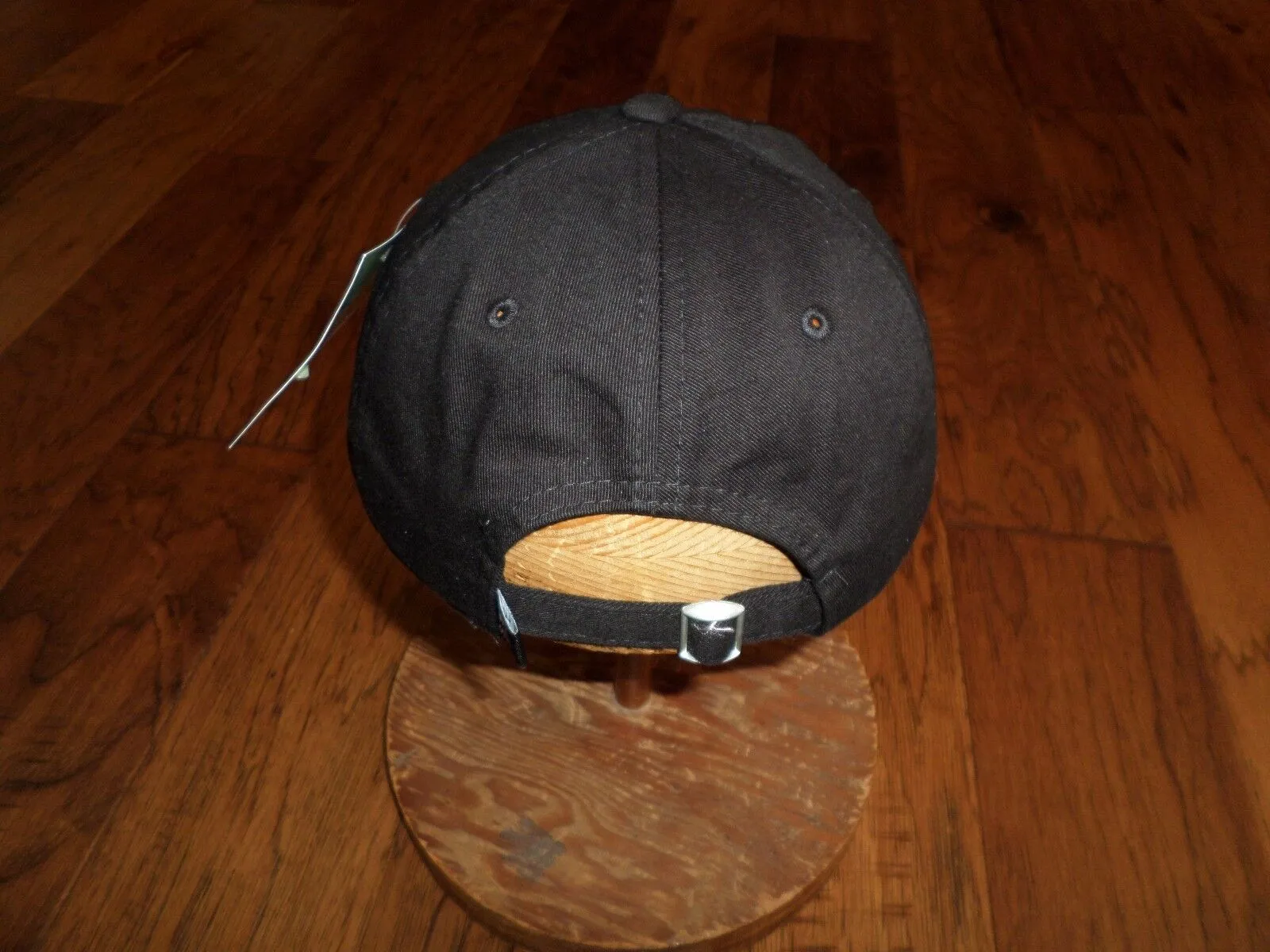 New U.S American Flag Hat Embroidered Patch U.S.A Polo Black Tonal Baseball Cap