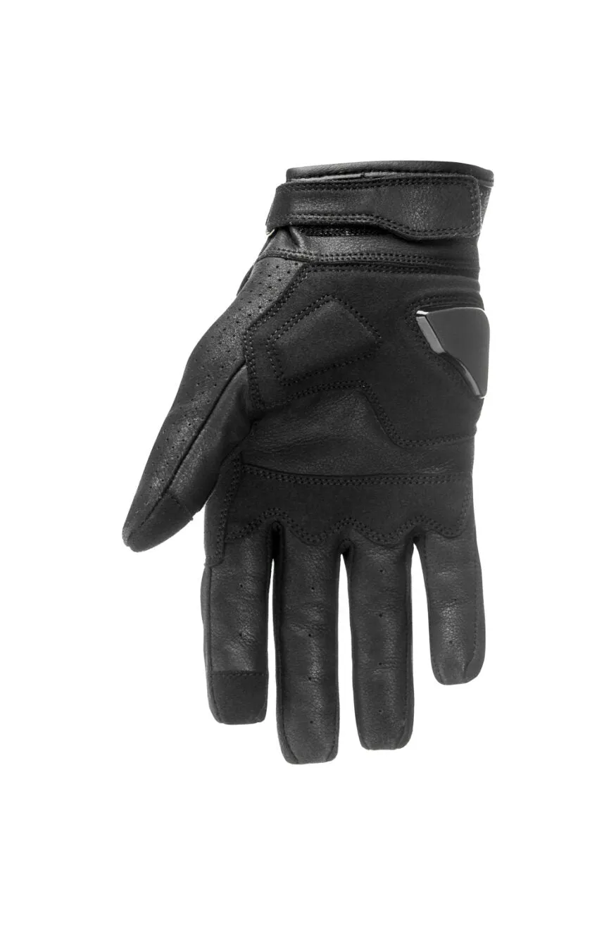 PANDO LEATHER GLOVES ONYX