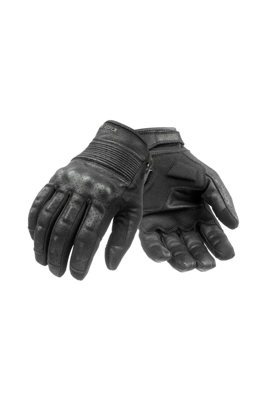 PANDO LEATHER GLOVES ONYX