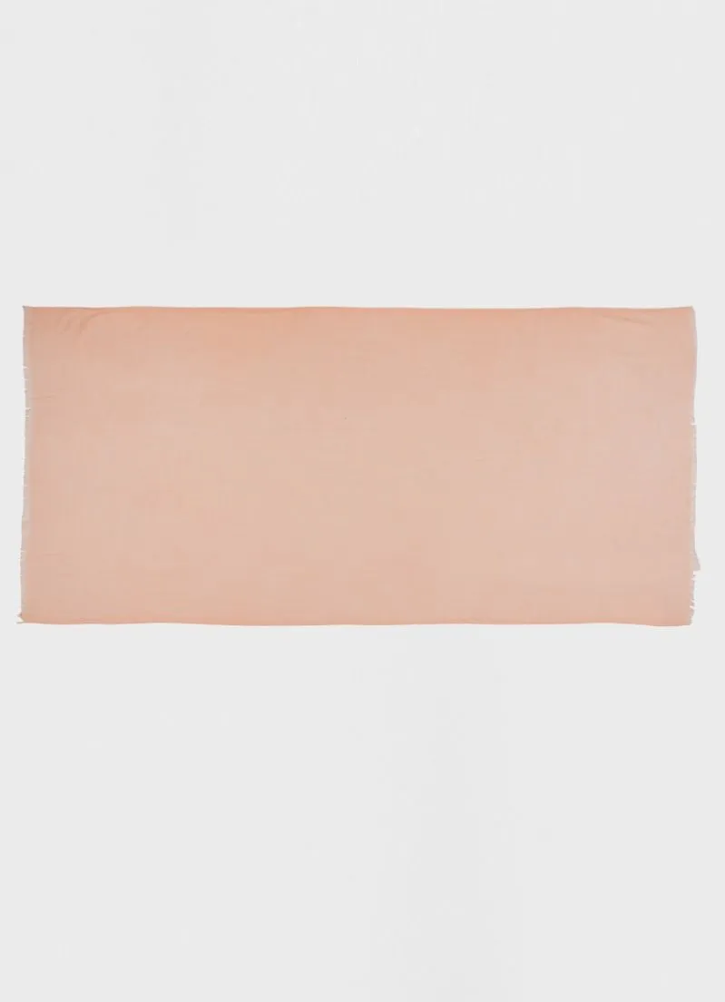 Peach Cotton Soft scarf