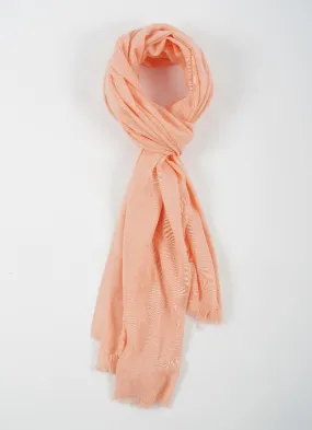 Peach Cotton Soft scarf