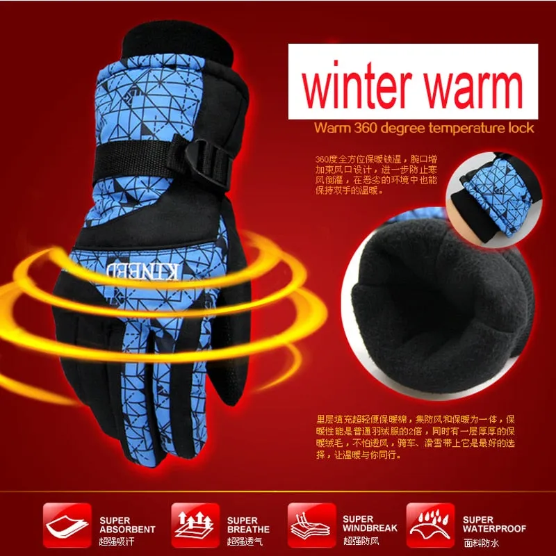 POWERPAI Snowboard Gloves - Breathable POWERPAI