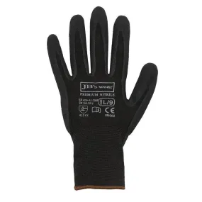 Premium Black Nitrile Breathable Glove (12 Pack)