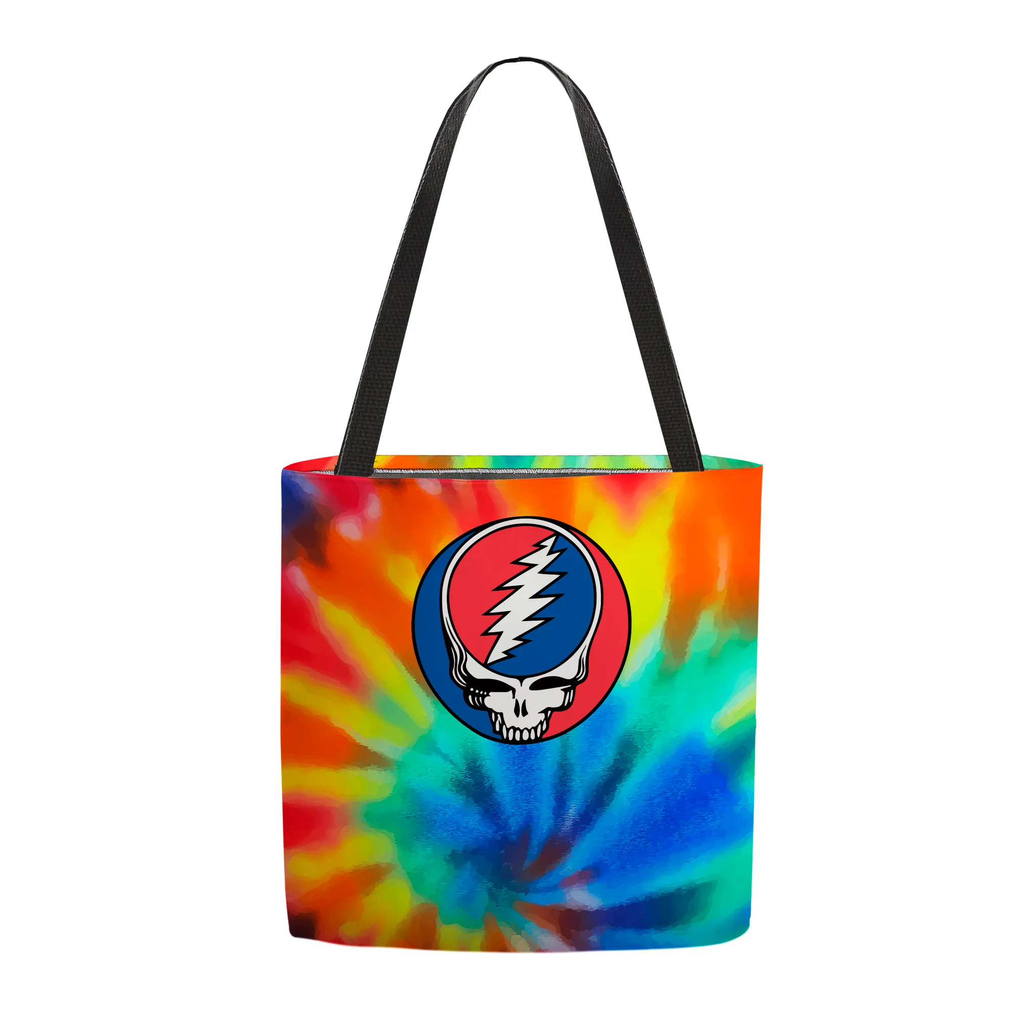 Rocksax Grateful Dead Premier Tote Bag -Steal Your face