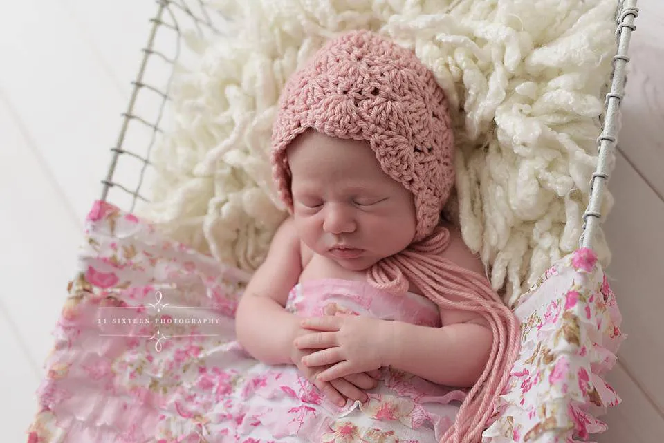 Ruffle Stretch Knit Baby Wrap in Pink Floral