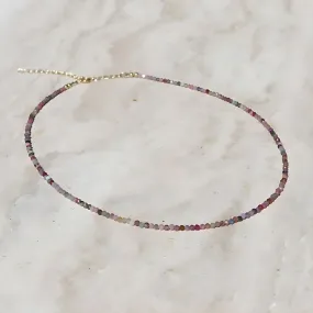 Sapphire Delicate Necklace