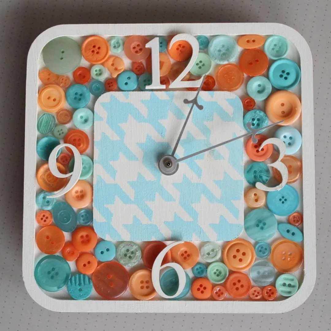 Sky Blue Buttons