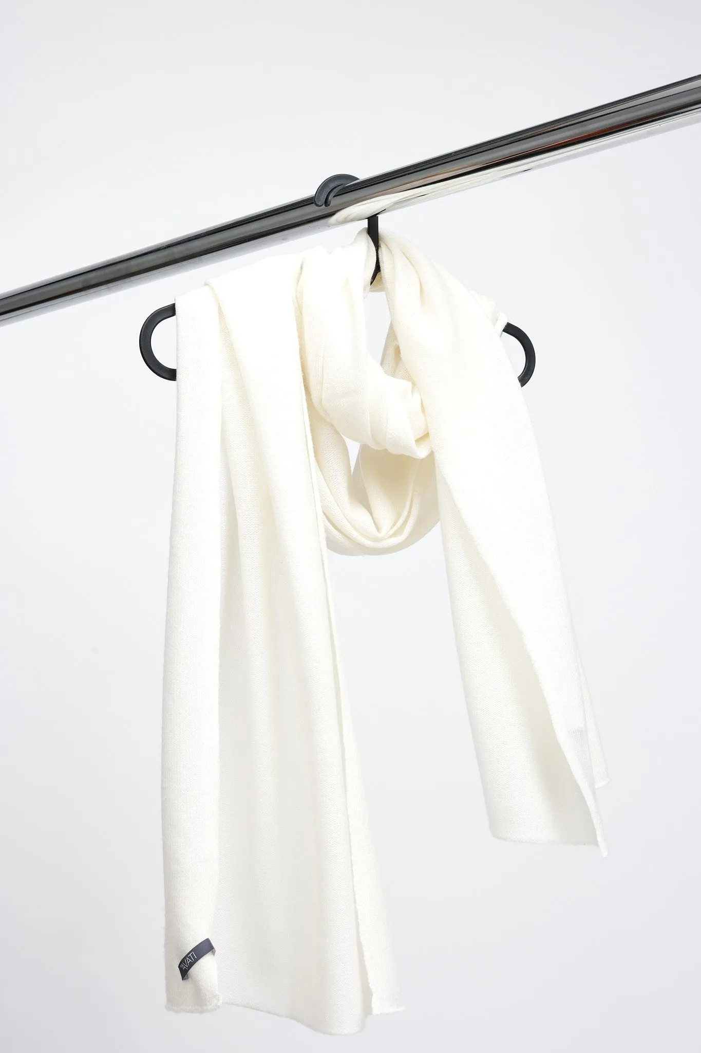 SOFT MERINO WOOL SCARF MILK