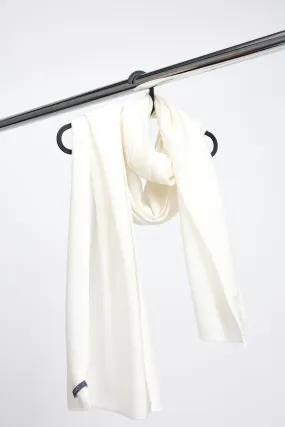 SOFT MERINO WOOL SCARF MILK