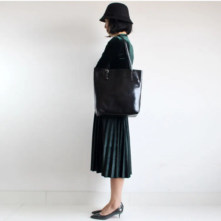 Stylish Womens Brown Leather Tote Purse Handbags Shoulder Tpte Bags for Women