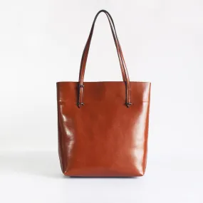 Stylish Womens Brown Leather Tote Purse Handbags Shoulder Tpte Bags for Women