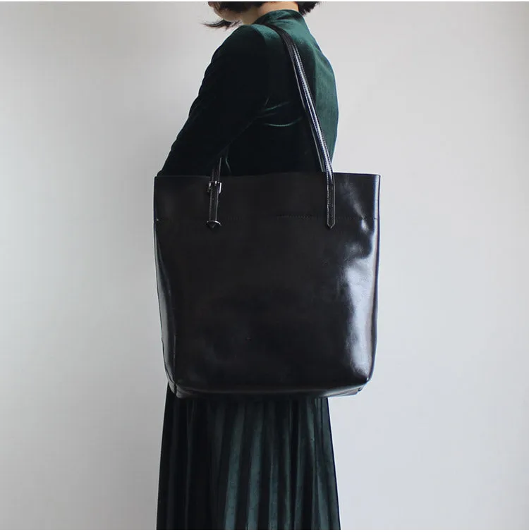 Stylish Womens Brown Leather Tote Purse Handbags Shoulder Tpte Bags for Women