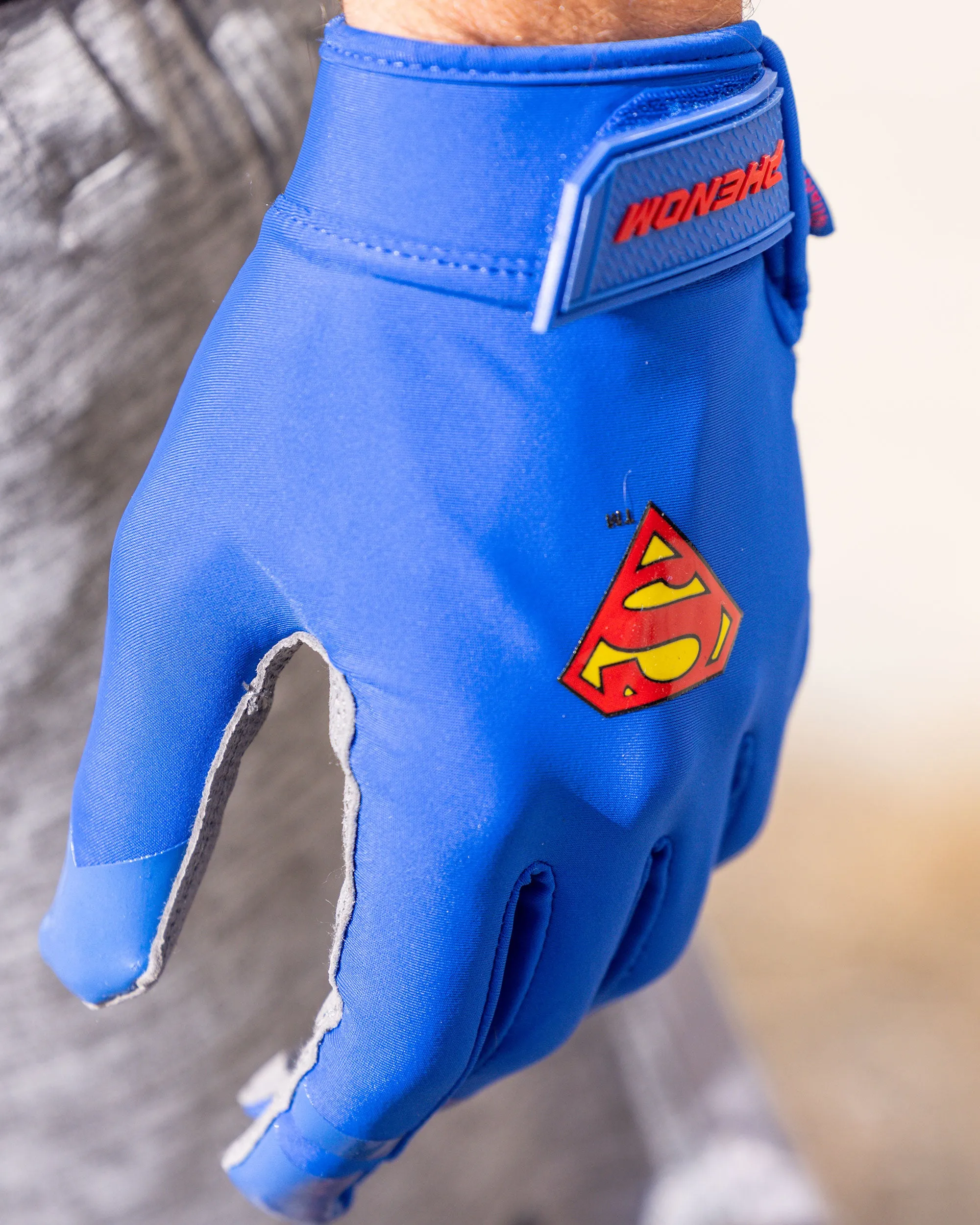 Superman Batting Gloves - Quantum Orbit by Phenom Elite