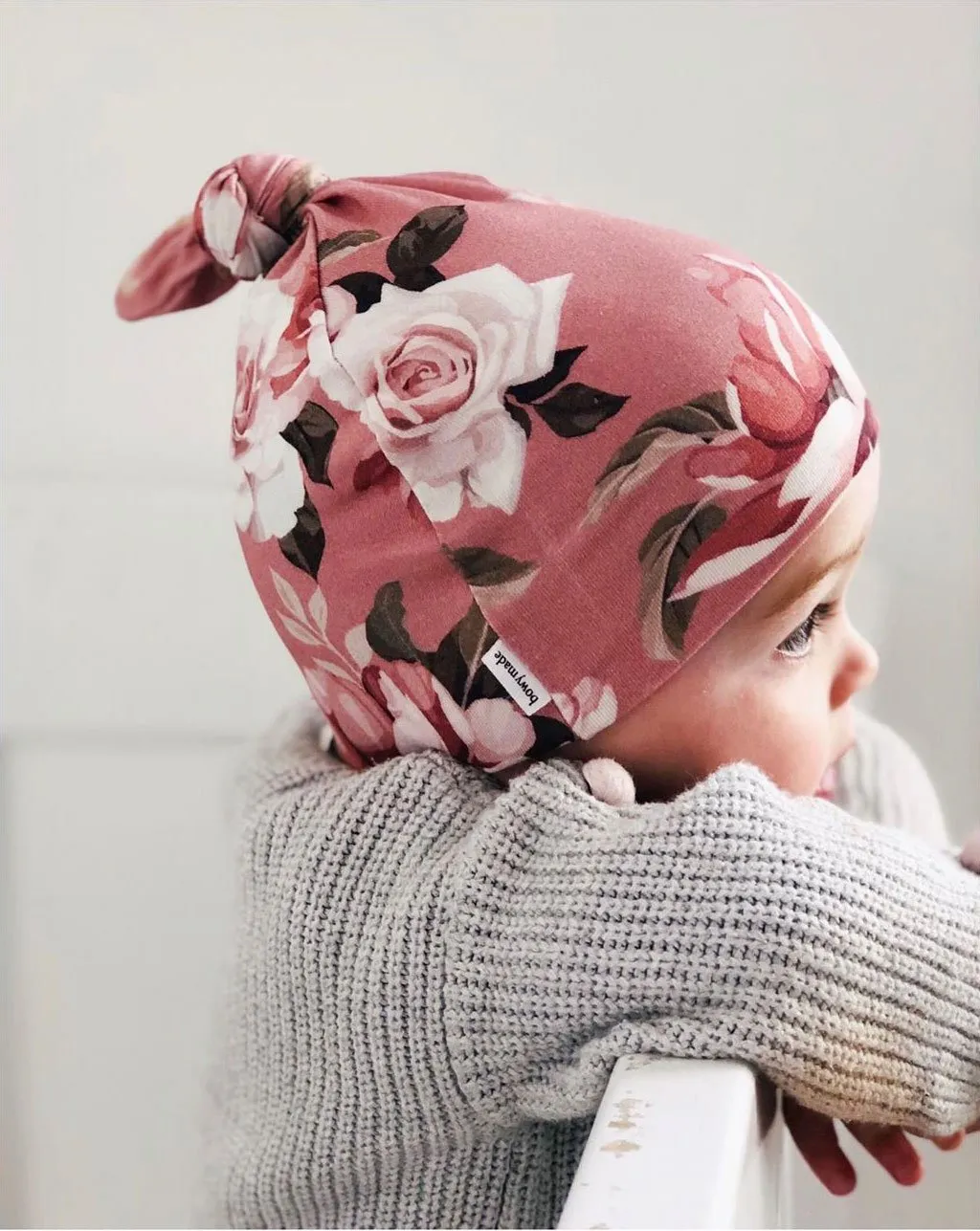 Top Knot Beanie - Frankie