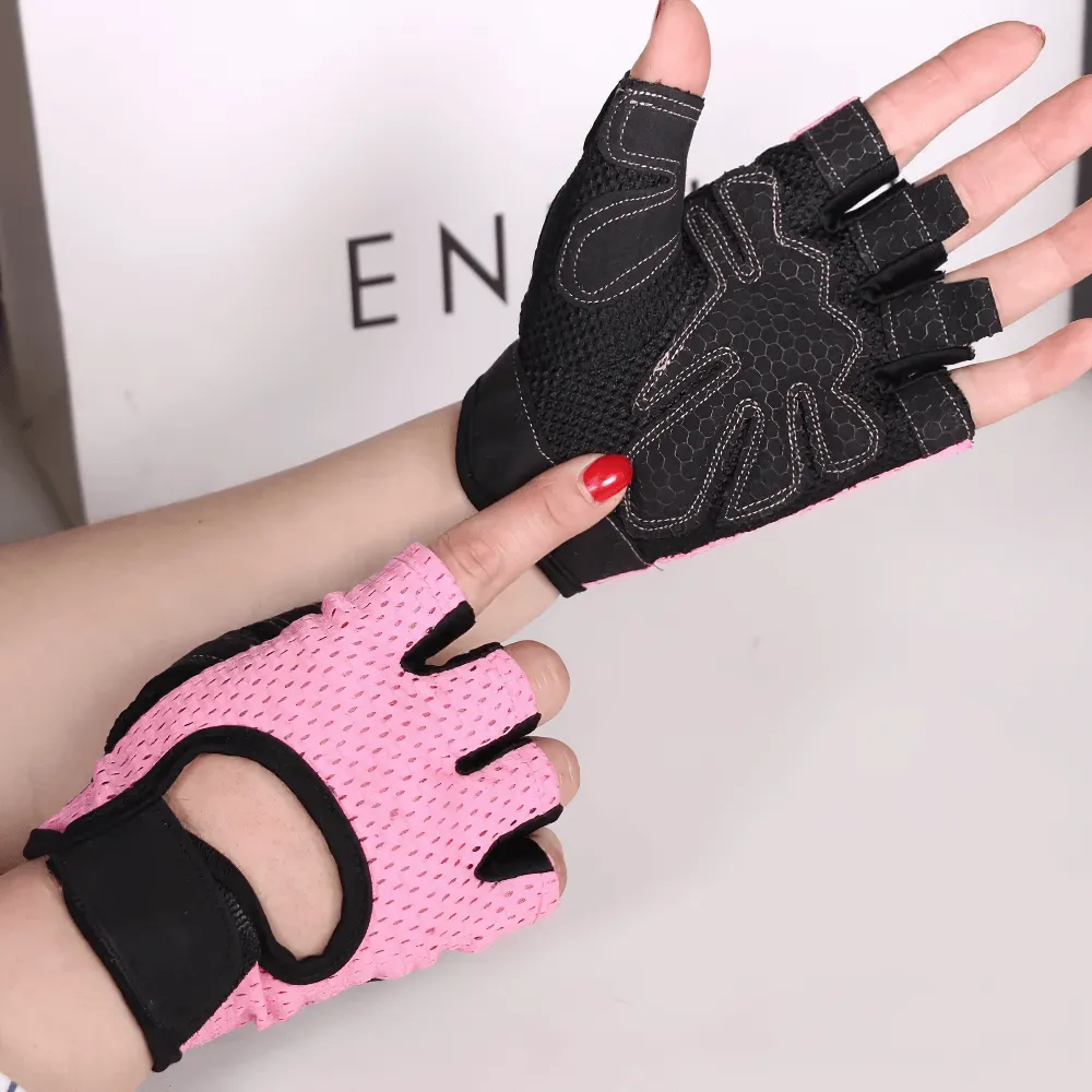 Unisex Weight Lifting Gloves with Breathable Mesh - SF2188