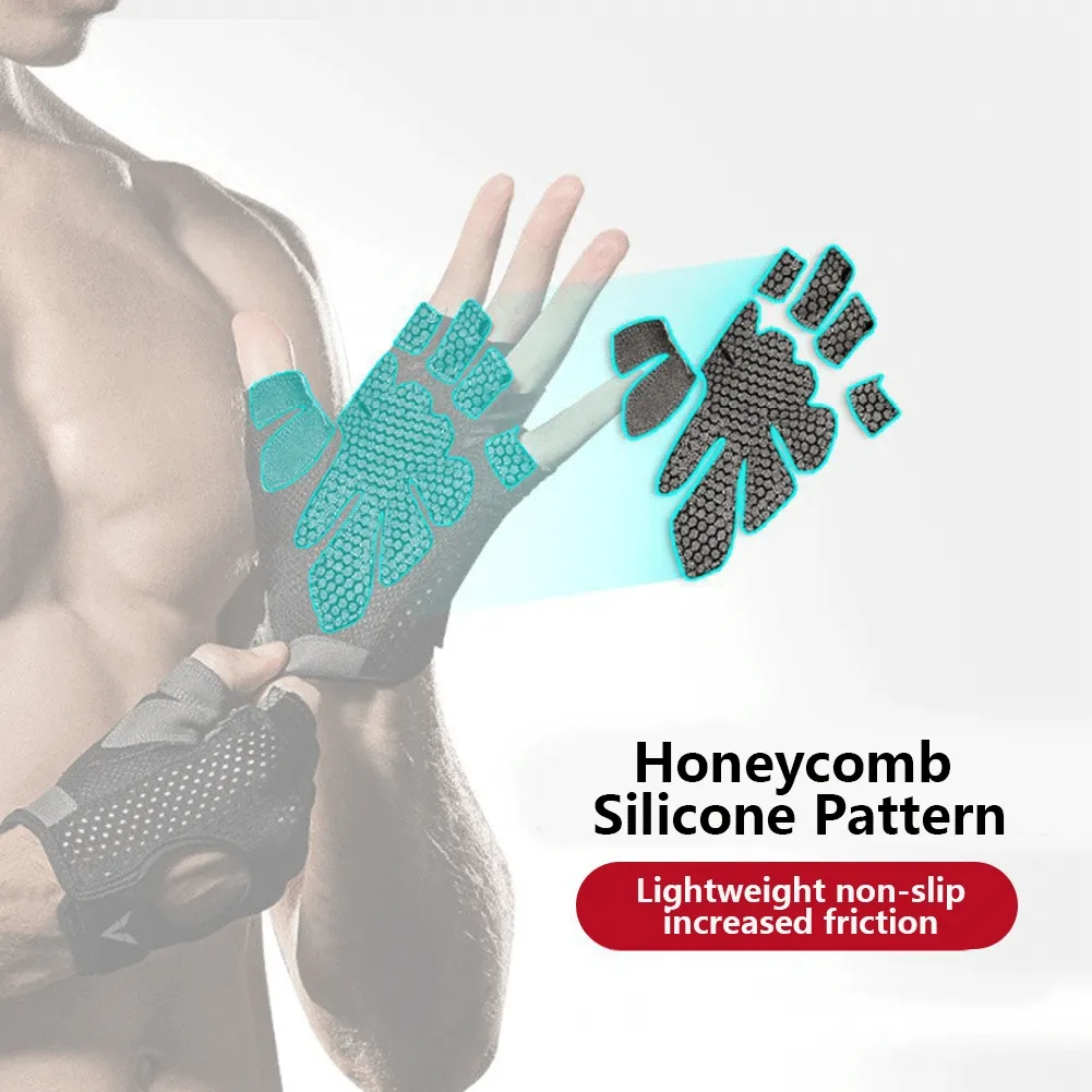 Unisex Weight Lifting Gloves with Breathable Mesh - SF2188
