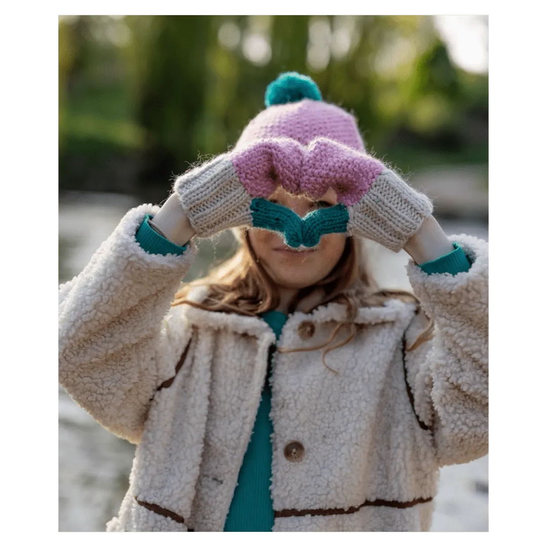 Wilderness Mittens - Pink