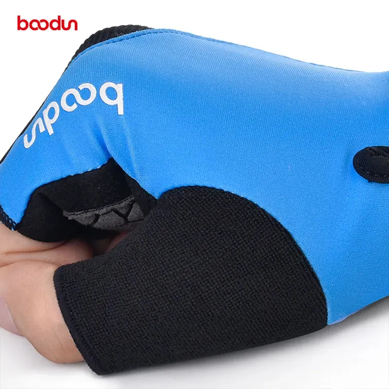 Women Men 1418 Gym Fitness Breathable Anti-Slip  Half Finger Summer  Cycling  Gloves