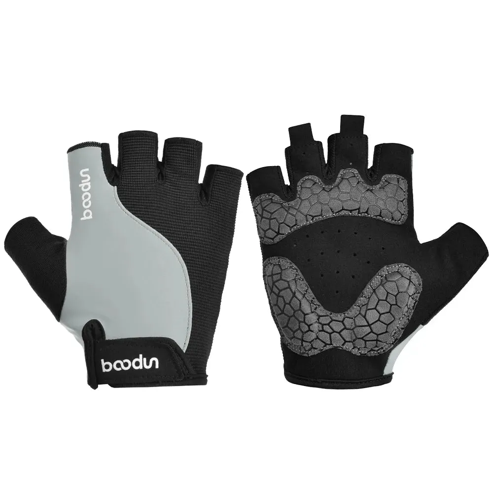 Women Men 1418 Gym Fitness Breathable Anti-Slip  Half Finger Summer  Cycling  Gloves