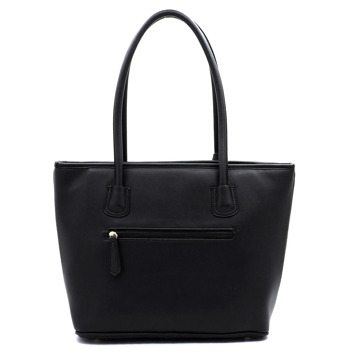 Woven Colorblock Shopper